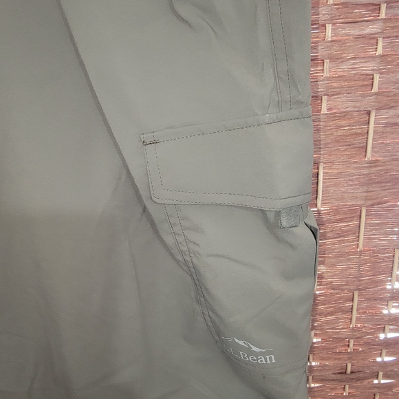 L.L. Bean Men's Men's Tropicwear Pants, size XXXL 30" Dark Cinder - Picture 5 of 12